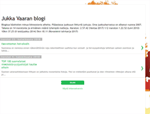 Tablet Screenshot of jukkavaara.blogspot.com