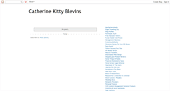 Desktop Screenshot of kittyblevins.blogspot.com