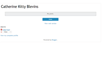 Tablet Screenshot of kittyblevins.blogspot.com