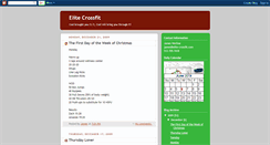 Desktop Screenshot of elite-crossfit-james.blogspot.com