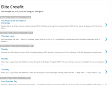 Tablet Screenshot of elite-crossfit-james.blogspot.com