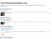 Tablet Screenshot of designerhommebag.blogspot.com