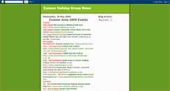 Desktop Screenshot of exmoor-holidays.blogspot.com