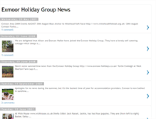 Tablet Screenshot of exmoor-holidays.blogspot.com