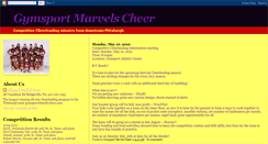 Desktop Screenshot of gymsportcheer.blogspot.com