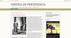 Desktop Screenshot of certezadepertenencia.blogspot.com