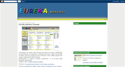 Desktop Screenshot of eureka-annunci.blogspot.com