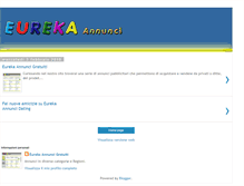 Tablet Screenshot of eureka-annunci.blogspot.com