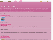 Tablet Screenshot of mytotstore.blogspot.com