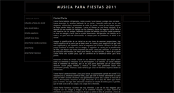 Desktop Screenshot of musicaparafiestas2010.blogspot.com