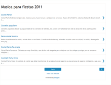 Tablet Screenshot of musicaparafiestas2010.blogspot.com