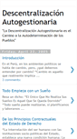 Mobile Screenshot of descentralizacionautogestionaria.blogspot.com