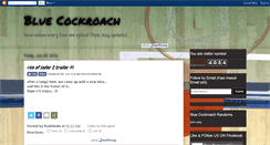 Desktop Screenshot of bluecockroach.blogspot.com