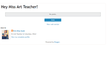 Tablet Screenshot of heymissartteacher.blogspot.com