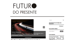 Desktop Screenshot of futuro-do-presente.blogspot.com
