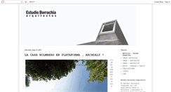 Desktop Screenshot of estudioborrachia.blogspot.com
