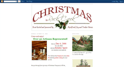 Desktop Screenshot of christmasinrockcreek.blogspot.com