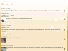 Tablet Screenshot of marens-sysaker.blogspot.com