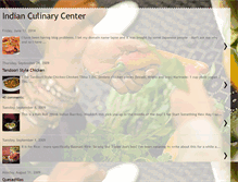 Tablet Screenshot of indianculinarycenter.blogspot.com