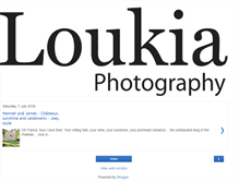 Tablet Screenshot of loukiaphotography.blogspot.com