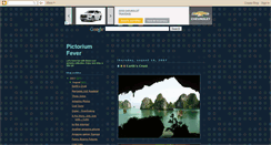 Desktop Screenshot of pictoriumfever.blogspot.com