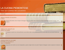 Tablet Screenshot of cucinapiemontese.blogspot.com