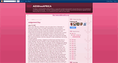 Desktop Screenshot of aidsfreeafrica.blogspot.com