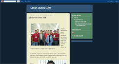 Desktop Screenshot of cesbaqueretaro.blogspot.com