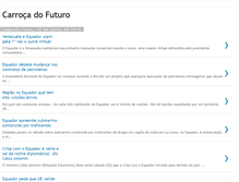 Tablet Screenshot of carrocadofuturo.blogspot.com