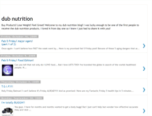 Tablet Screenshot of dubnutrition.blogspot.com