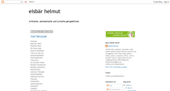 Desktop Screenshot of eisbaerhelmut.blogspot.com