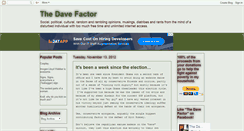 Desktop Screenshot of davefactor.blogspot.com