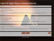 Tablet Screenshot of captsbtyagi.blogspot.com