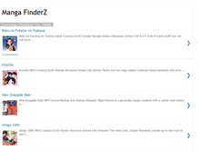 Tablet Screenshot of manga-finderz.blogspot.com