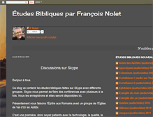 Tablet Screenshot of francoisnolet.blogspot.com