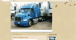 Desktop Screenshot of justakrusen.blogspot.com