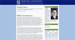 Desktop Screenshot of hofstraprovost.blogspot.com