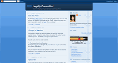 Desktop Screenshot of legallycommitted.blogspot.com