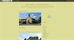 Desktop Screenshot of 3frontieres-tourisme.blogspot.com