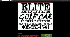 Desktop Screenshot of elitemobilegolfcarservice.blogspot.com