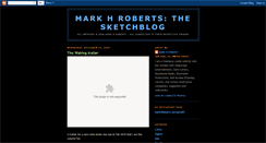 Desktop Screenshot of markhroberts.blogspot.com