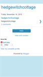 Mobile Screenshot of hedgewitchcottage.blogspot.com