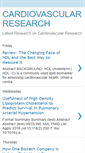 Mobile Screenshot of cardiovascularresearch101.blogspot.com