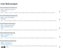 Tablet Screenshot of irish-referendum.blogspot.com