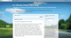 Desktop Screenshot of anultimatedisneyfansblog.blogspot.com