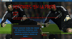 Desktop Screenshot of prepa22deportes.blogspot.com