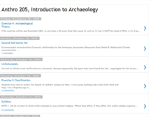 Tablet Screenshot of anthr205.blogspot.com