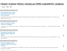 Tablet Screenshot of fraksinuranipedulikeadilan.blogspot.com