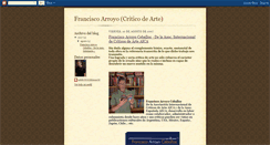 Desktop Screenshot of criticasdearte.blogspot.com