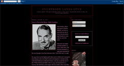 Desktop Screenshot of everybodyluvslucy.blogspot.com